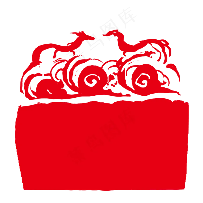 印章印泥朱砂中国红十四
