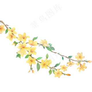 卡通粉红色的花朵,免抠元素