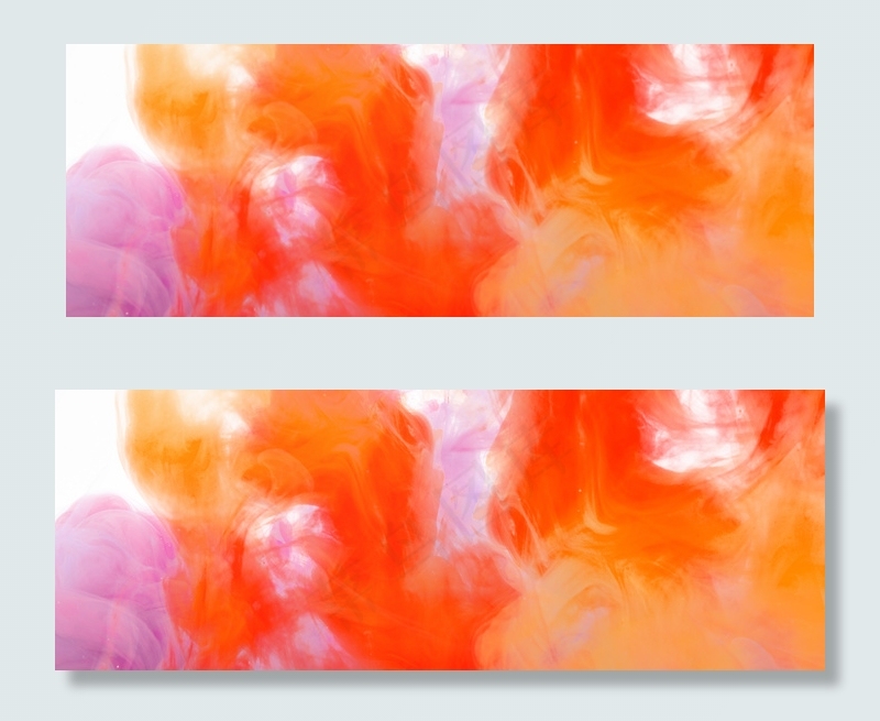 橘色渐变烟雾背景