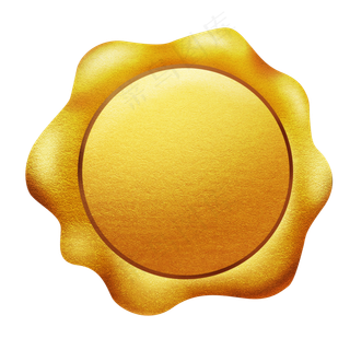 金色古典欧式印章