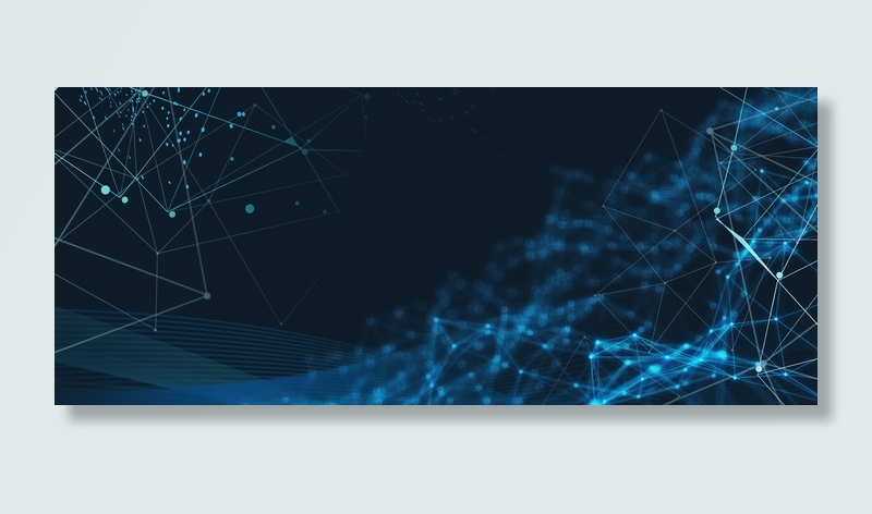 科技感线条225移动通讯大会背景