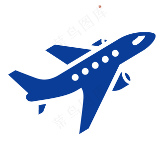 矢量剪影飞机,免抠元素