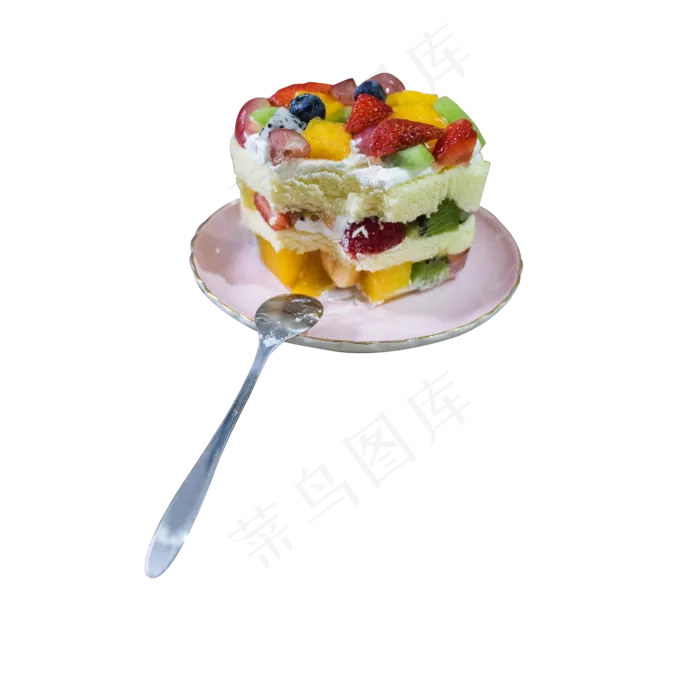水果美味蛋糕(2000X2000(DPI:300))