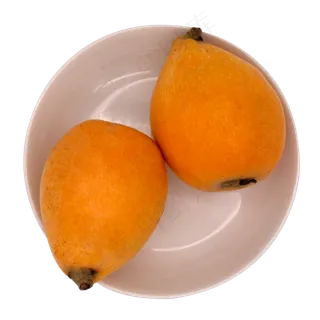 两个枇杷俯拍 两个枇杷俯拍