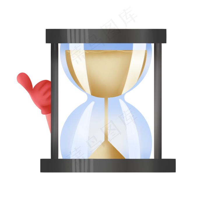 玻璃计时沙漏