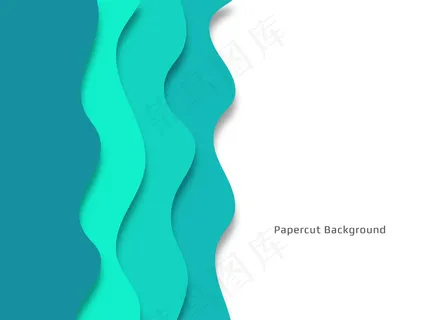 时尚装饰剪纸背景