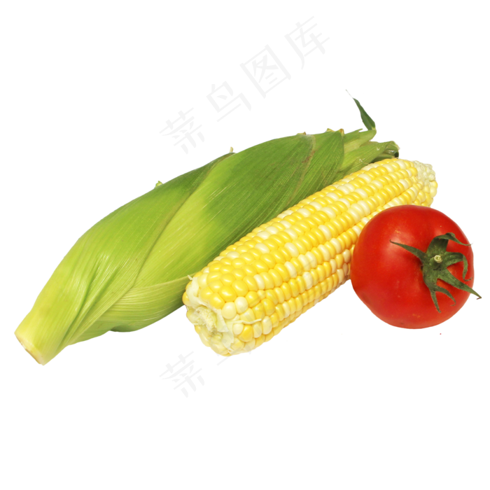 玉米西红柿蔬菜组合