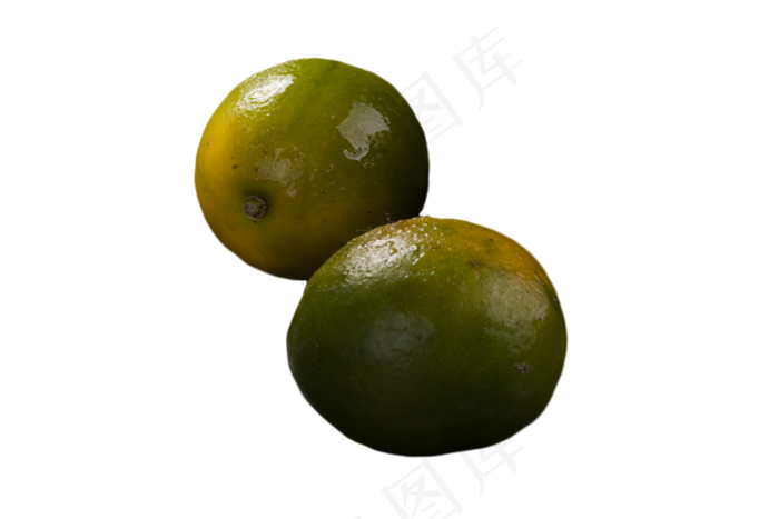 绿皮绿色健康营养橘子png素材(2000X1333(DPI:240))psd模版下载