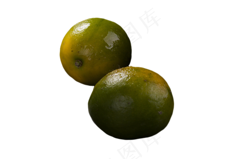 绿皮绿色健康营养橘子png素材