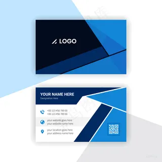 抽象创意名片