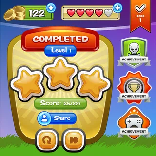 游戏界面。接口。