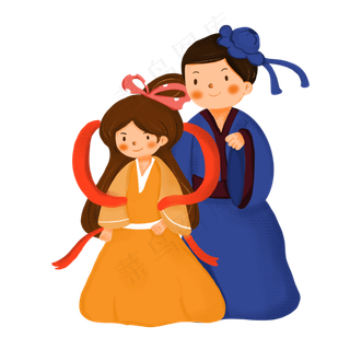 七夕情人节爱情人物