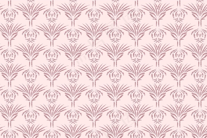 玫瑰金装饰艺术无缝图案