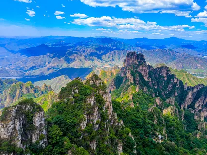 山川航拍图 山川航拍图