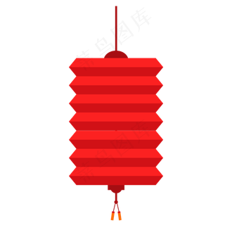 中秋节八月十五红色灯笼矢量