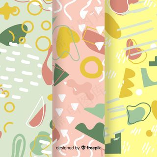 手绘抽象图案集