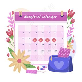月经历概念图