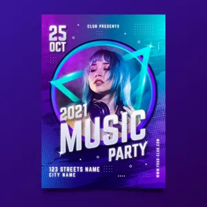 2021年音乐活动海报