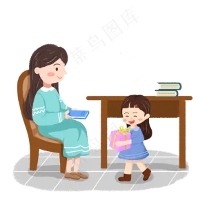 教师节学生给老师送礼物素材