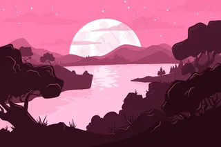 自然景观-视频会议背景