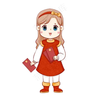 新年收红包压岁钱