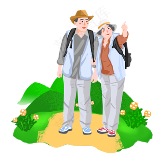 重阳节夫妇旅游