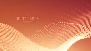 技术数字飞溅或爆炸的数据点背景。点舞波形。网络用户界面，hud元素。