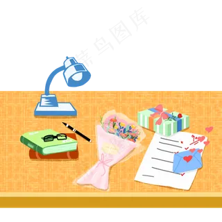 教师节课桌礼物花束