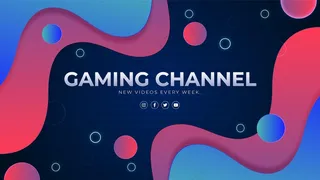 渐变游戏youtube频道艺术