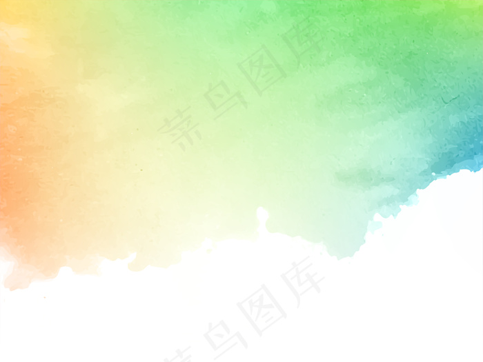 柔和多彩的水彩设计纹理背景eps,ai矢量模版下载