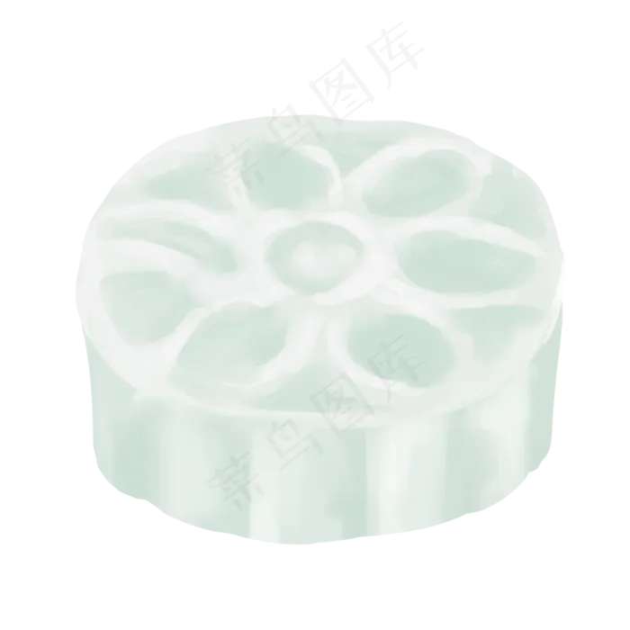 美食小吃水晶月饼(2000X2000(DPI:300))psd模版下载