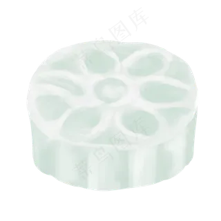 美食小吃水晶月饼