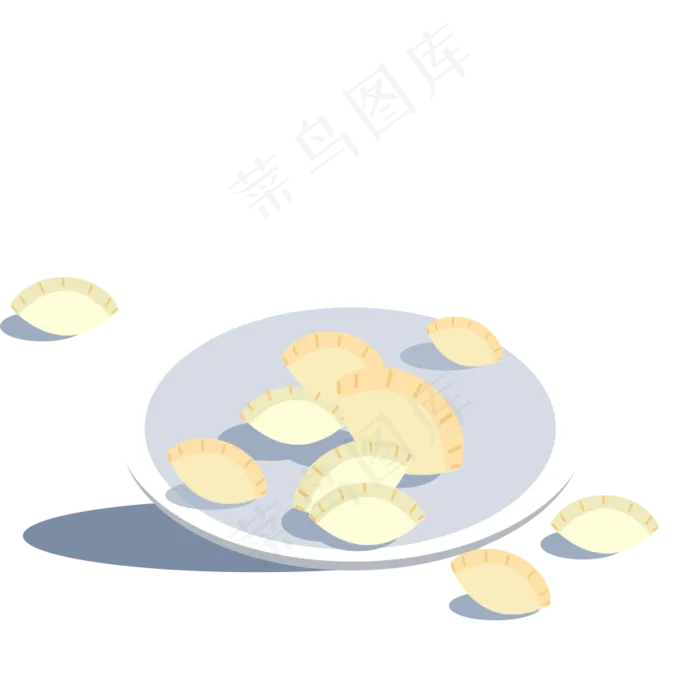 饺子新年立冬(886X886(DPI:150))psd模版下载