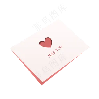 七夕节爱情MISSYOU粉红色