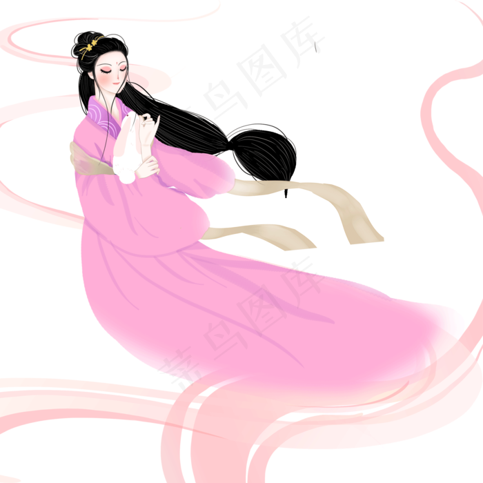 中秋节传统古典嫦娥