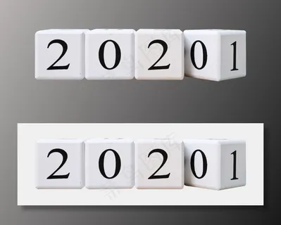 2021数字跨年方块 2021数字跨年方块
