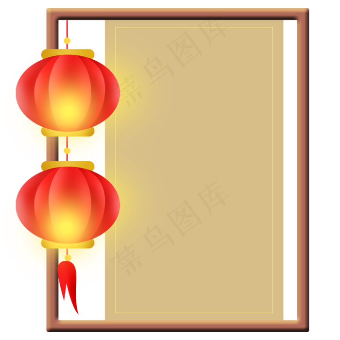 中国风主题文字框(2000X2000(DPI:300))psd模版下载