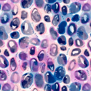 抽象水彩笔刷的无缝图案