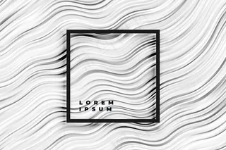 抽象波浪形黑白条纹背景