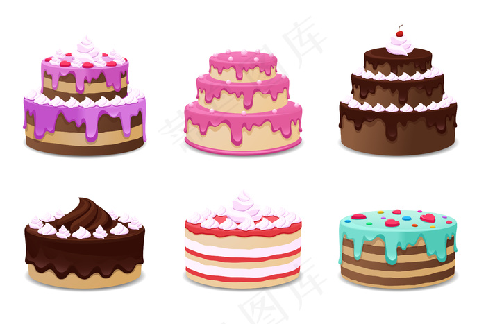 美味蛋糕套装