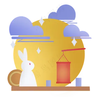 赏月玉兔 赏月玉兔