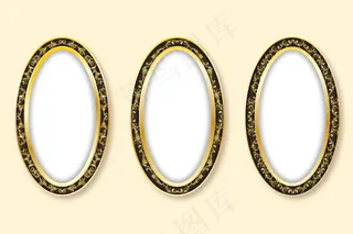 复古风格的写实画框