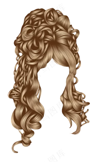 头发、假发、长发