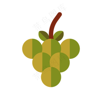 秋天常见美食卡通矢量元素普通