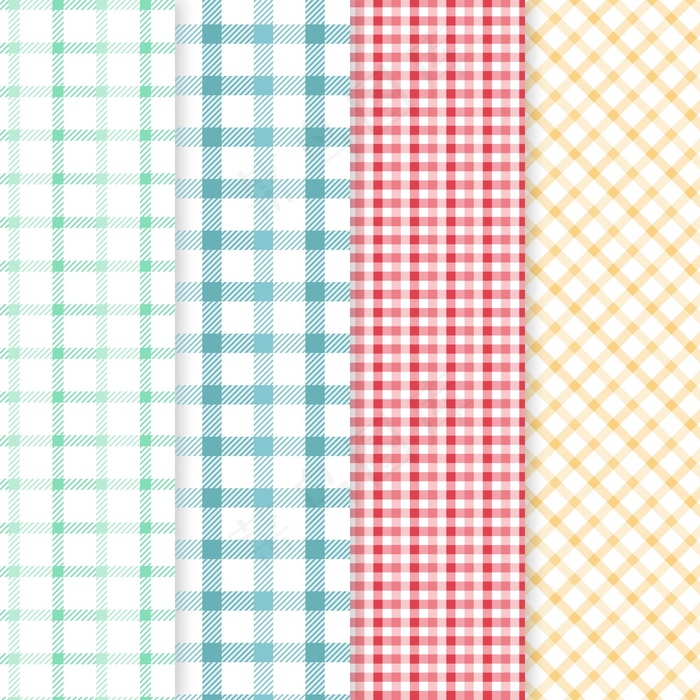 粉彩方格图案系列