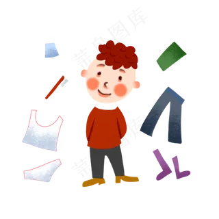   双十一购物少年