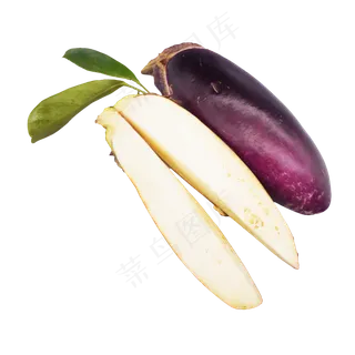 新鲜蔬菜茄子