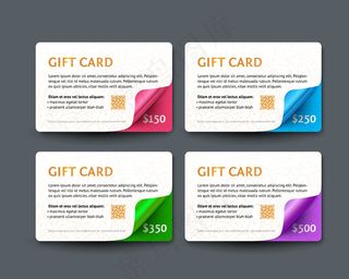 证书模板有金色图案和弯曲的角落。