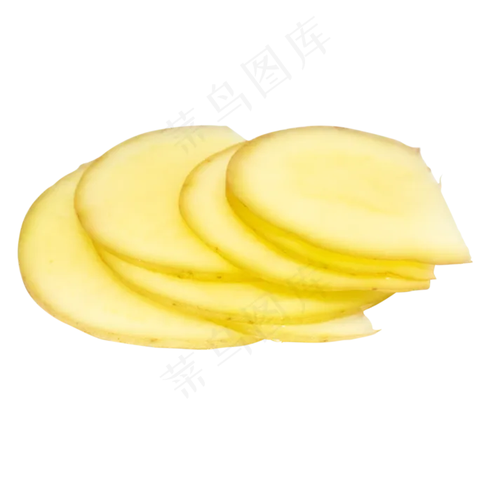 黄色切片土豆(3000*3000px 300 dpi )