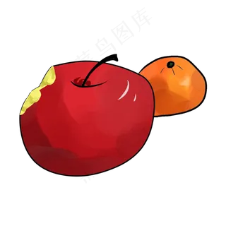 秋收的果实苹果橘子